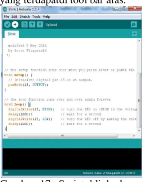 Gambar  15  Memilih  jenis  Arduino 