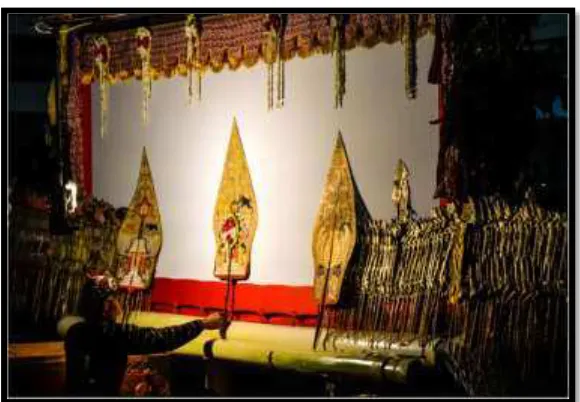 Gambar 4.3 Pagelaran Wayang Kulit 
