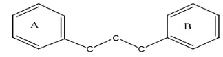Gambar 2  Kerangka dasar senyawa flavonoid.