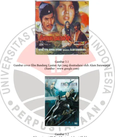 Gambar 3.1  Gambar cover film Bandung Lautan Api yang disutradarai oleh Alam Surawijaya 