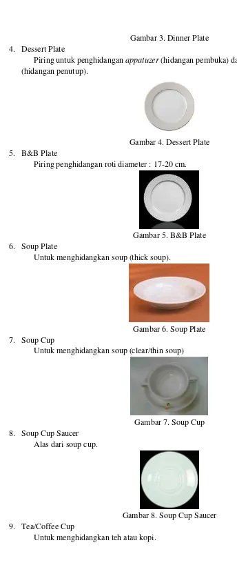Gambar 8. Soup Cup Saucer 