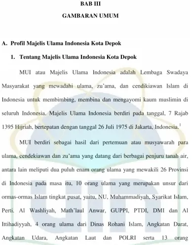 GAMBARAN UMUM 