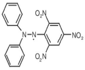 Gambar 2 Stuktur kimia DPPH.  