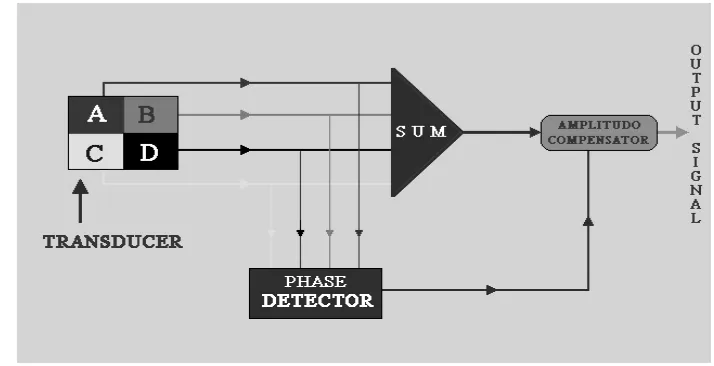 Gambar 5 Prinsip dari Split Beam Echosounder (MacLennan 1990). 