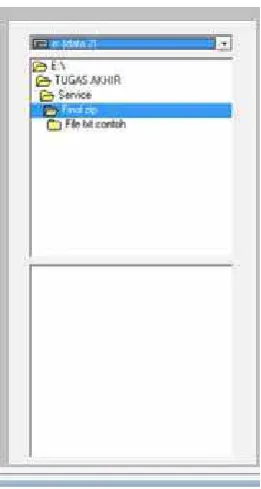 Gambar 4.2. Implementasi Komponen Penunjuk Folder 