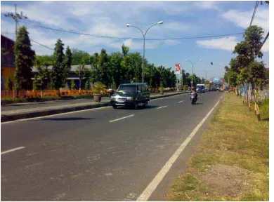 Gambar 3.3 Kondisi jalan Soekarno Hatta 