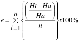 tabel (α, n – 1), maka terima H0 