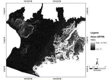 Figure 2.9 Map of Earthquake intensity in study area 