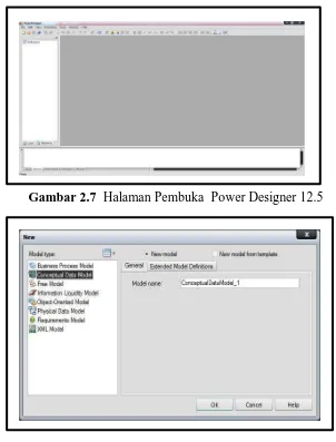 Gambar 2.7 dan gambar 2.8 merupakan contoh tampilan halaman 