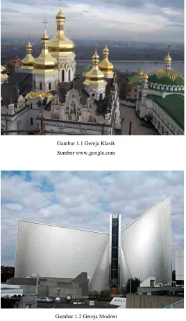 Gambar 1.1 Gereja Klasik 