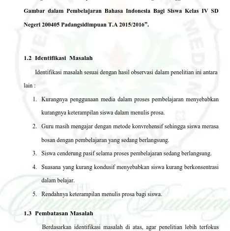 Gambar dalam Pembelajaran Bahasa Indonesia Bagi Siswa Kelas IV SD 