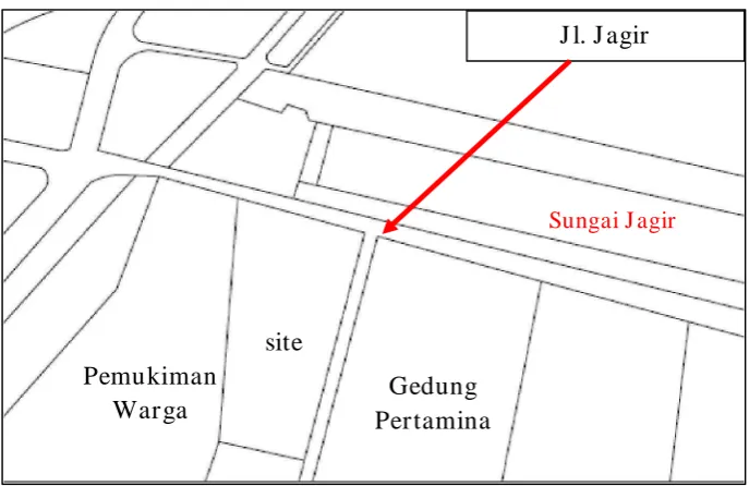 Gambar 3.1 Lokasi Objek Rancang 