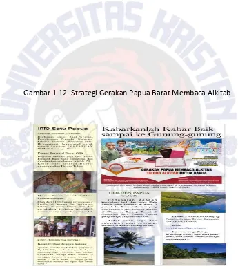 Gambar 1.12. Strategi Gerakan Papua Barat Membaca Alkitab  