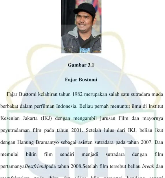 Gambar 3.1  Fajar Bustomi 