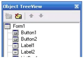 Gambar 2.5 Tampilan Object Inspector pada tab Properties 