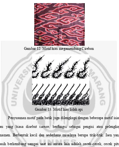 Gambar 12. Motif hias megamendung Cirebon 