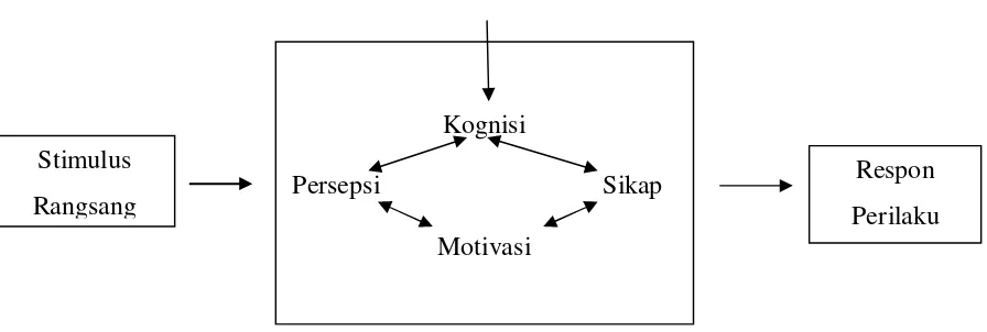 Gambar 4: Model Pembentukan Citra Pengalaman Mengenai Stimulus 