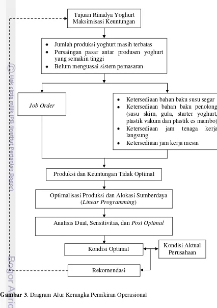 Gambar 3. Diagram Alur Kerangka Pemikiran Operasional 