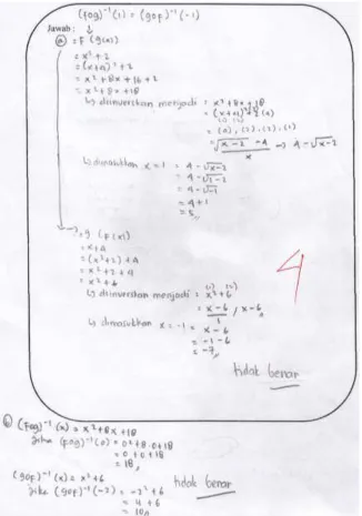 Gambar 1 Jawaban Siswa Visual 
