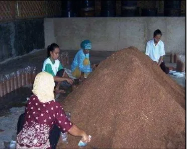 Gambar 11. Proses sterilisasi menggunakan autoclave. 