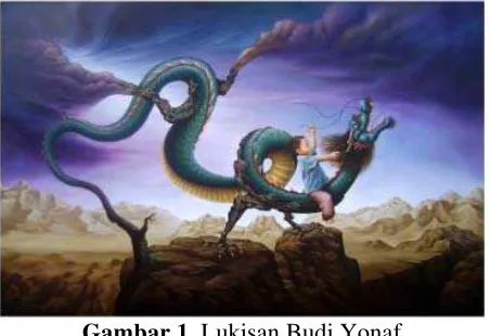 Gambar 1. Lukisan Budi Yonaf 