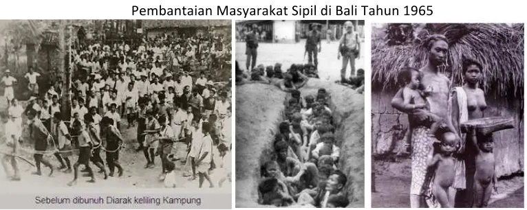 Gambar 9 Gunung Agung Meletus 1963 
