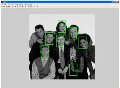 Grafik training neural network dengan menggunakan 50 data wajah dan 55 data  non wajah sebagai data training