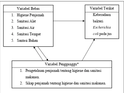 Gambar 3.1 Kerangka Konsep 