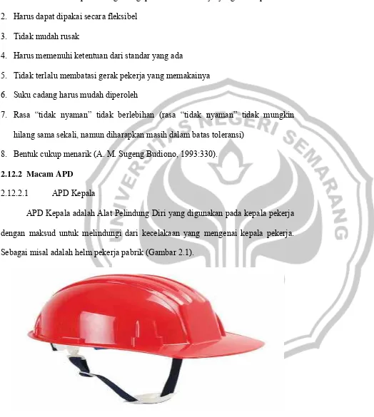 Gambar 2.1: Safety Helmet 