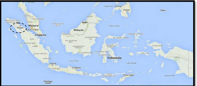 Gambar 3.1. Peta Indonesia 