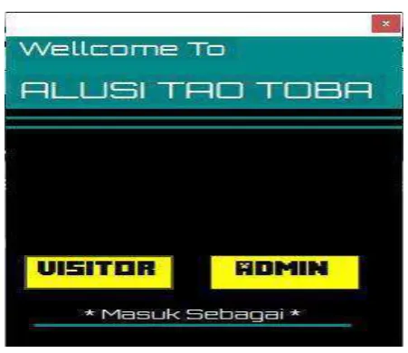 Gambar 4.1 Form Wellcome 