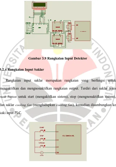 Gambar 3.9 Rangkaian Input Detektor 