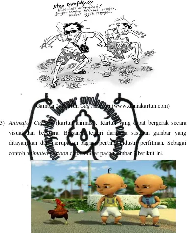 Gambar 2. Kartun Gag /lelucon (www.duniakartun.com) 