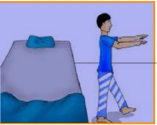 Gambar 5 : anak yang mengigau jalan-jalan