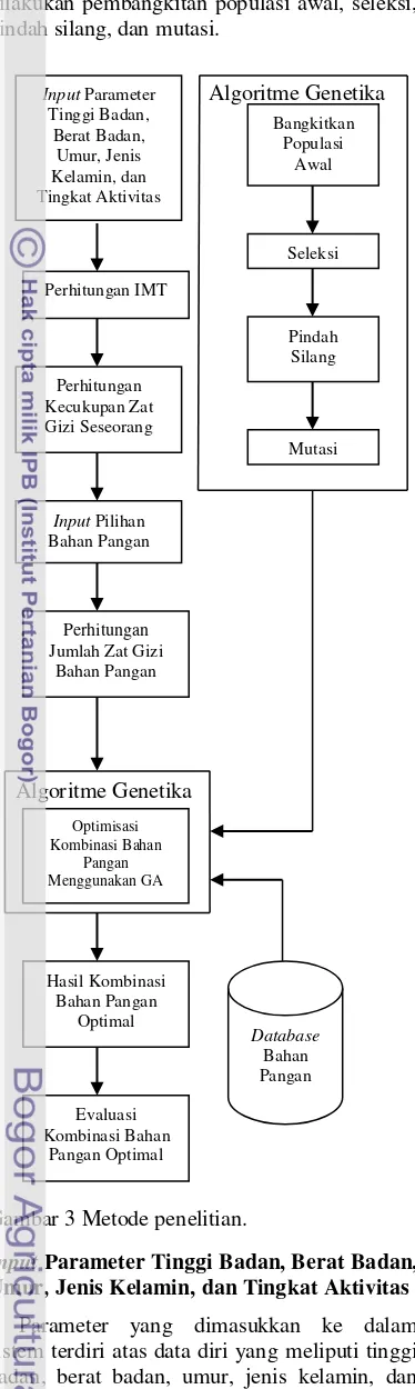 Gambar 3 Metode penelitian. 