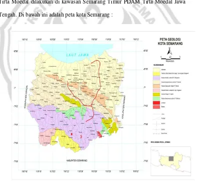 Gambar 3.1 Peta Kota Semarang 