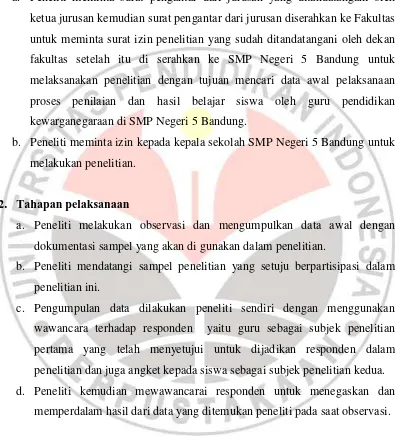 TABEL 3.1 Jadwal Penelitian 