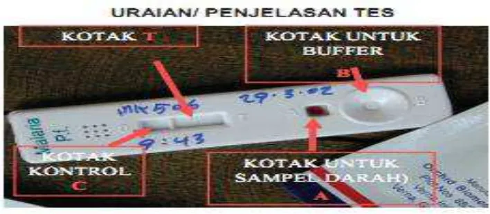 Gambar 2.3 : Uraian/Penjelasan Tes RDT 