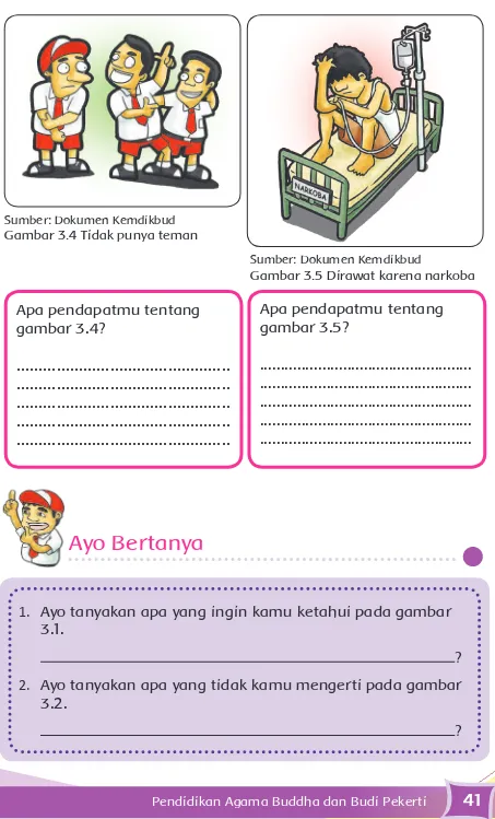 Gambar 3.4 Tidak punya teman