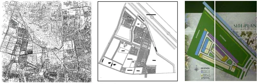 Gambar 1. Lokasi Klaster Avonia terhadap as landas pacu. 