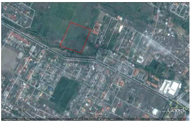 Gambar 3.1 : Peta Lokasi I Jalan Puncak Borobudur 