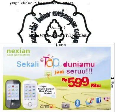 Desain Gambar 3 billboard Nexian Tab NX-G868 