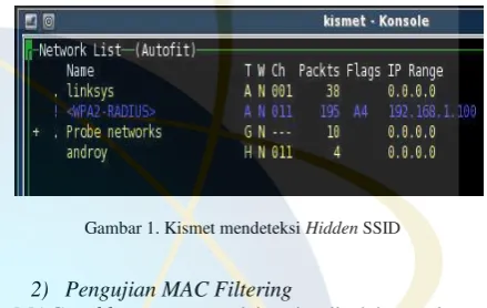 Gambar 2. Mengubah MAC address dengan K-MAC 