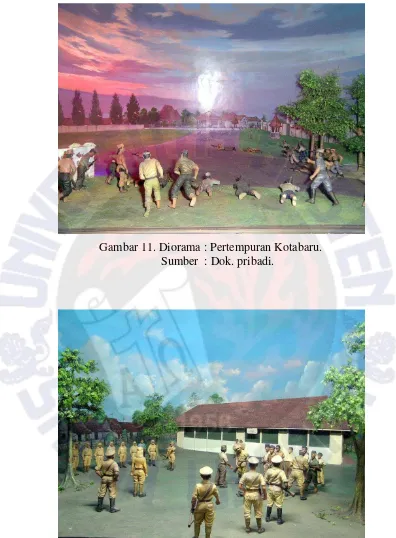 Gambar 11. Diorama : Pertempuran Kotabaru. 