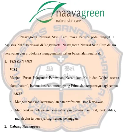 Gambar IV.2 Logo Naavagreen Natural Skin Care 