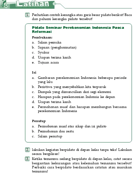 Gambaran perekonomian Indonesia beberapa periodeyang lalu