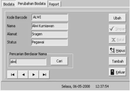 Gambar 10. Tampilan preview laporan  