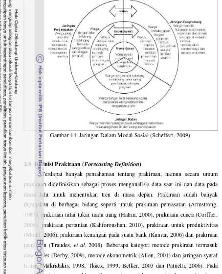 Gambar 14. Jaringan Dalam Modal Sosial (Scheffert, 2009). 