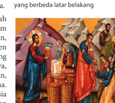 Gambar 6.3 Yesus ada diantara semua orang 