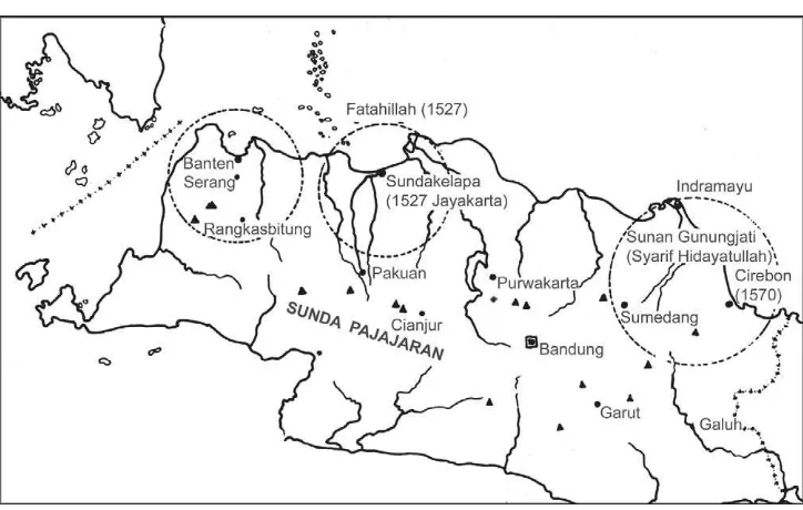 Gambar 1.6 Peta Kerajaan Banten